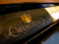 Name Plate on Wurlitzer Organ
